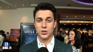 David Henrie attends the premiere of Open Road Films' 'Little Boy' at Regal Cinemas L A  Live