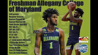 Tekao Carpenter 6'3 Freshman Combo Guard Recruiting Tape from Allegany College of MD