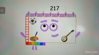 Numberblock band 211-220