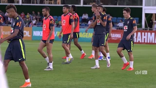 TITE comanda treino com CAMPO REDUZIDO em preparação para a COPA AMÉRICA 2019