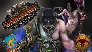 Vilitch Palpatine Ambushed By The BEASTMEN! Tzeentch vs Beastmen - Total War Warhammer 3