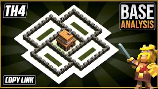 the NEW BEAST TH4 HYBRID/TROPHY[defense] Base 2023!! Town Hall 4 Hybrid Base Design – Clash of Clans