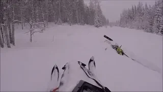 2018 Pro Rmk 800 Deep snow With Friends!!