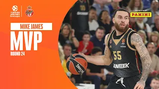 Mike James | RS Round 24 MVP | 2023-24 Turkish Airlines EuroLeague