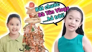 Gia đình là số 1 Phần 2 | Lam Chi đứng hình mất 5s trước dĩa buffet Khổng Lồ và sinh nhật Siêu To