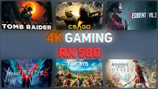 4K гейминг за 14 000? // Тест Rx 580 в 4K в 7 играх