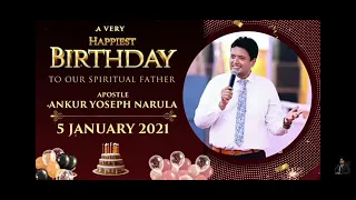 BIRTHDAY celebration today of uor spritual father link in descr.......👇👇👇