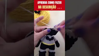 [PASSO A PASSO] Batman Amigurumi #shorts