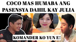 COCO MARTIN MAS HUMABA ANG PASENSYA DAHIL KAY JULIA #cocojuls