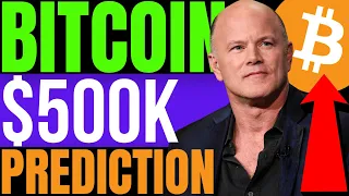 BILLIONAIRE MIKE NOVOGRATZ INSISTS BITCOIN STILL ON TRACK TO HIT $500K - HERE’S WHEN!!