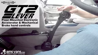 Another Look: GT2 Hand Controls for Accelerator & Brake | AMS Vans