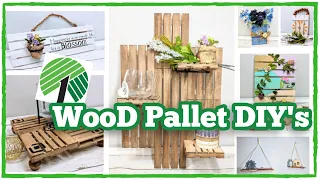 Dollar Tree DIY Projects [7 CREATIVE WAYS TO USE MINI PALLETS]