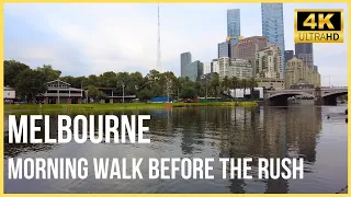 Before FIRST DAY Of Autumn In MELBOURNE CITY AUSTRALIA 2024 Walking Tour