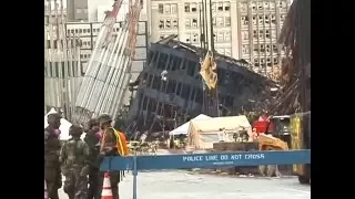 A RARE VIEW OF GROUND ZERO ON 9-16-01.avi