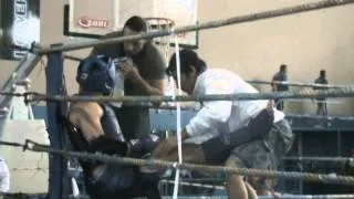 Uğur BAŞKAN muay thai şampiyonası mavi köşe winner