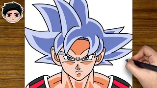 How to Draw GOKU GOD OF DESTRUCTION from Dragon Ball | Easy Step-by-Step