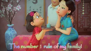 How does Mei-Mei Obey The #1 Rule in Her Family | Turning Red