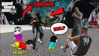 GTA 5 : Shinchan GirlFriend Try To KIDNAPPED SHINCHAN With His FATHER In GTA 5 ! JSS GAMER