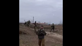 Ukraine elite soldiers in 🇺🇦 Irpin now