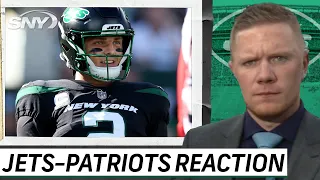 Connor Hughes says Jets absolutely need better QB play moving forward after loss to Patriots | SNY