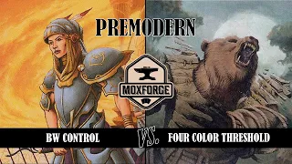 🇬🇧 Premodern: BW Control vs. Four Color Threshold