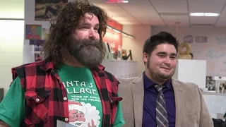 Mick Foley visits his son on the job at WWE headquarters on Holy Foley, only on WWE Network