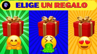 ELIGE TU REGALO🎁/ prueba tu suerte🍀🎩/ ¿Cuál eliges?. Qué prefieres.Quiz parpadeante elige 😵