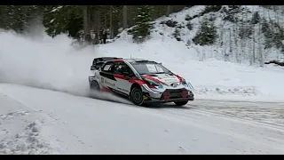 Takamoto Katsuta Rally Sweden 2020 test Toyota Yaris WRC