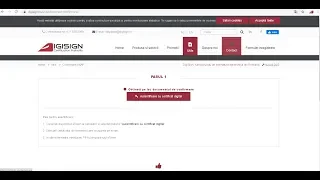 Digisign - Semnare/Contrasemnare document de confirmare pentru ANAF