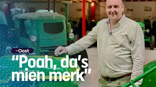 André heeft schuur met 50 oldtimer Deutz-trekkers | RTV Oost