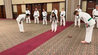 2023 NTS Pinan Shodan Henka Bunnkai practice