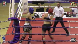 Low Kick Final Femenina.65 kg Pilar Flores vs Tania Sanchez