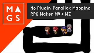 No Plugin Parallax Mapping /w Krita, RPG Maker MV + MZ