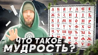 Слово МУДРОСТЬ не то что мы думаем? Разбор по буквице! И как обрести мудрость предков? ОСОЗНАНКА