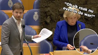 ONGEMAKKELIJK! Minister krijgt spiekbriefje tijdens kritische vragen Van Meijeren (FVD)