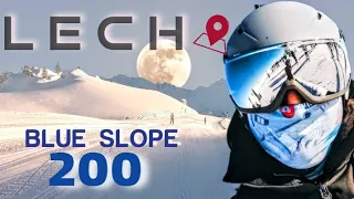 Lech in Austria BLUE SLOPE NO.200