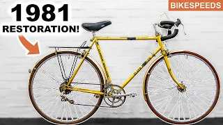 Rusty Claud Butler Restoration! 1981 Vintage Bike Rebuild!