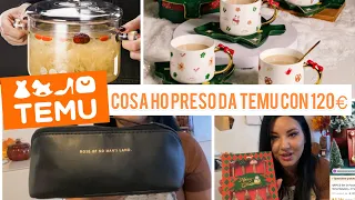 TEMU • MEGA HAUL 120€ DI SHOPPING PER LA CASA SOLO SCELTE 🔝