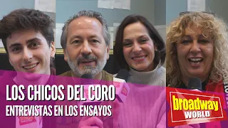 LOS CHICOS DEL CORO - Entrevistas en los últimos ensayos - Tres Cantos (Madrid, 2022)