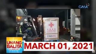 Unang Balita sa Unang Hirit: March 1, 2021 [HD]