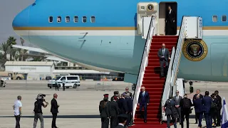 President Biden Arrival Ceremony at Ben Gurion International Airport - Full Video