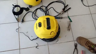 reparacion de aspiradora karcher que no hace nada falla comun