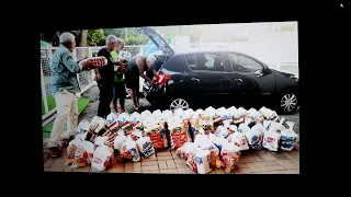 Distribuição de Cestas Básicas pelo Ministério da Ação Social da Igreja Oceânica  16 05 2024.