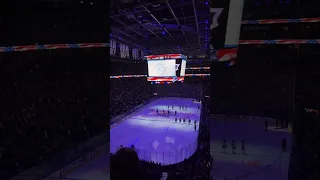 Toronto fans sing USA national anthem after mic cuts out at Sabres-Leafs game