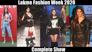 Lakme Fashion Week 2020 | Day 01 Complete Show | Sunny Leone, Neha Dhupia