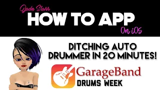 Ditching Auto Drummer in GarageBand on iOS - How To App on iOS! - EP 9