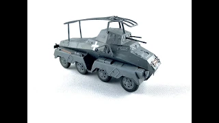 fast model building German Armored car SD.KFZ.  232 8-RAD