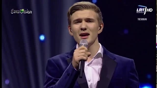 Ari Ólafsson - Our Choice (Iceland) (Live at the Lithuanian Preselection Final 2018)