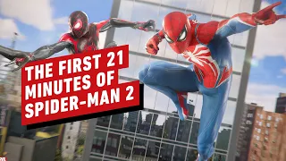 The First 21 Minutes of Marvel's Spider-Man 2 Gameplay in 4K