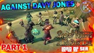 Sea Of Thieves | Captain Jack Sparrow And RON's The Crew Fight With DAVY JONES Crew Ship